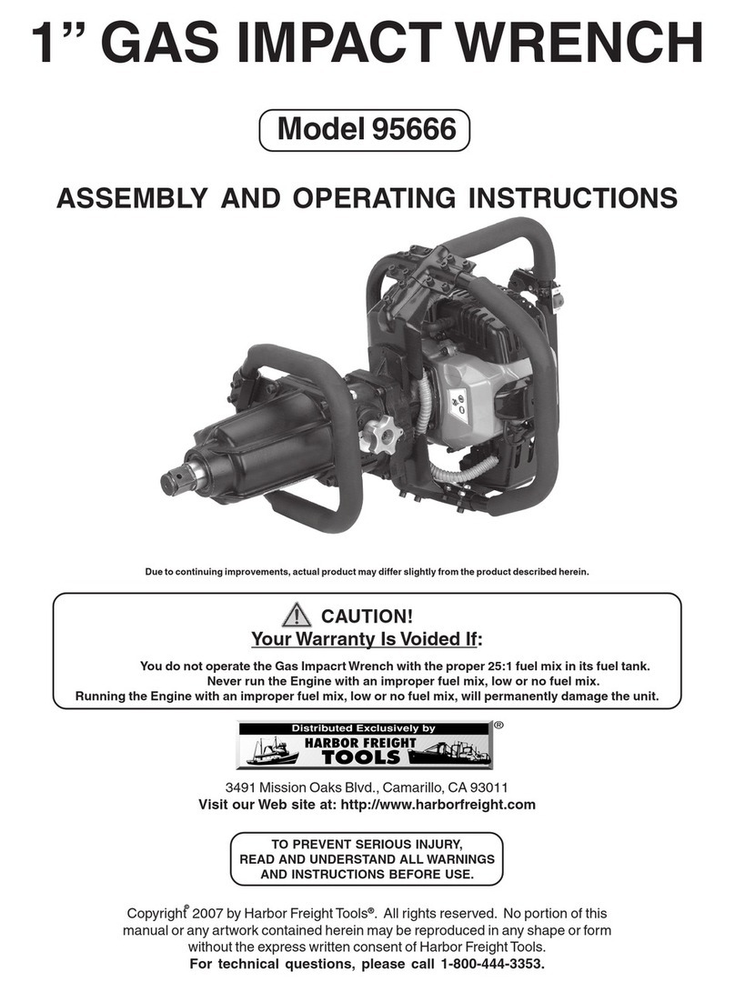 Harbor Freight Tools 95666 Bedienungsanleitung