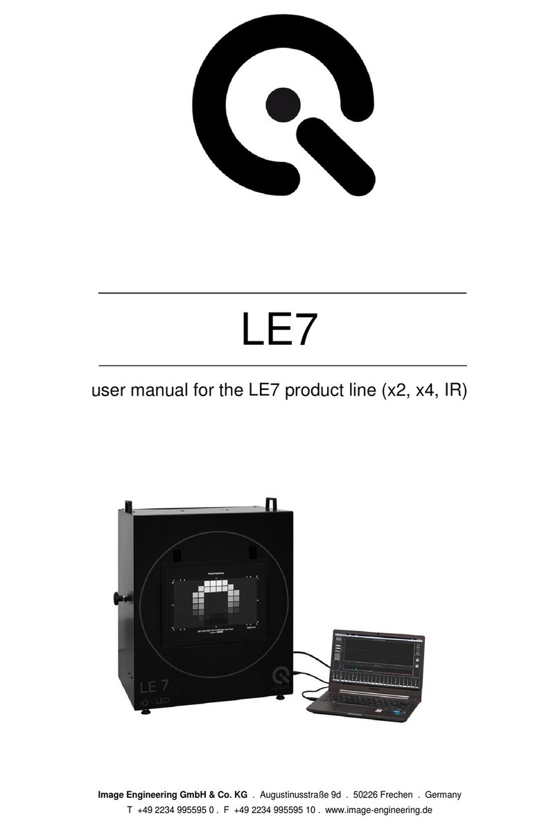 Image Engineering LE7 Bedienungsanleitung