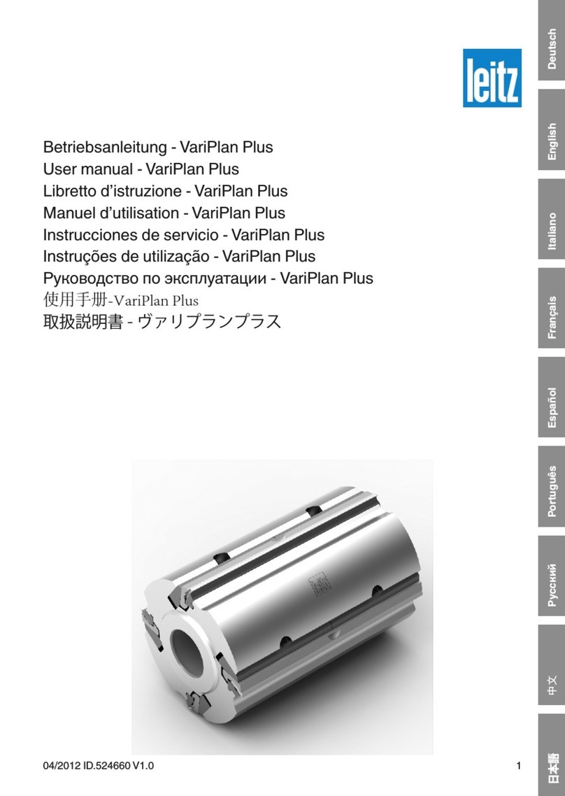 LEITZ VariPlan Plus Bedienungsanleitung
