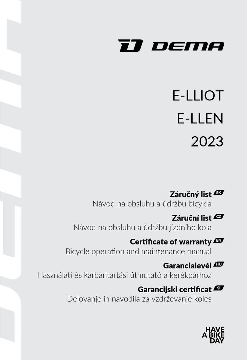 DEMA E-LLIOT Bedienungsanleitung