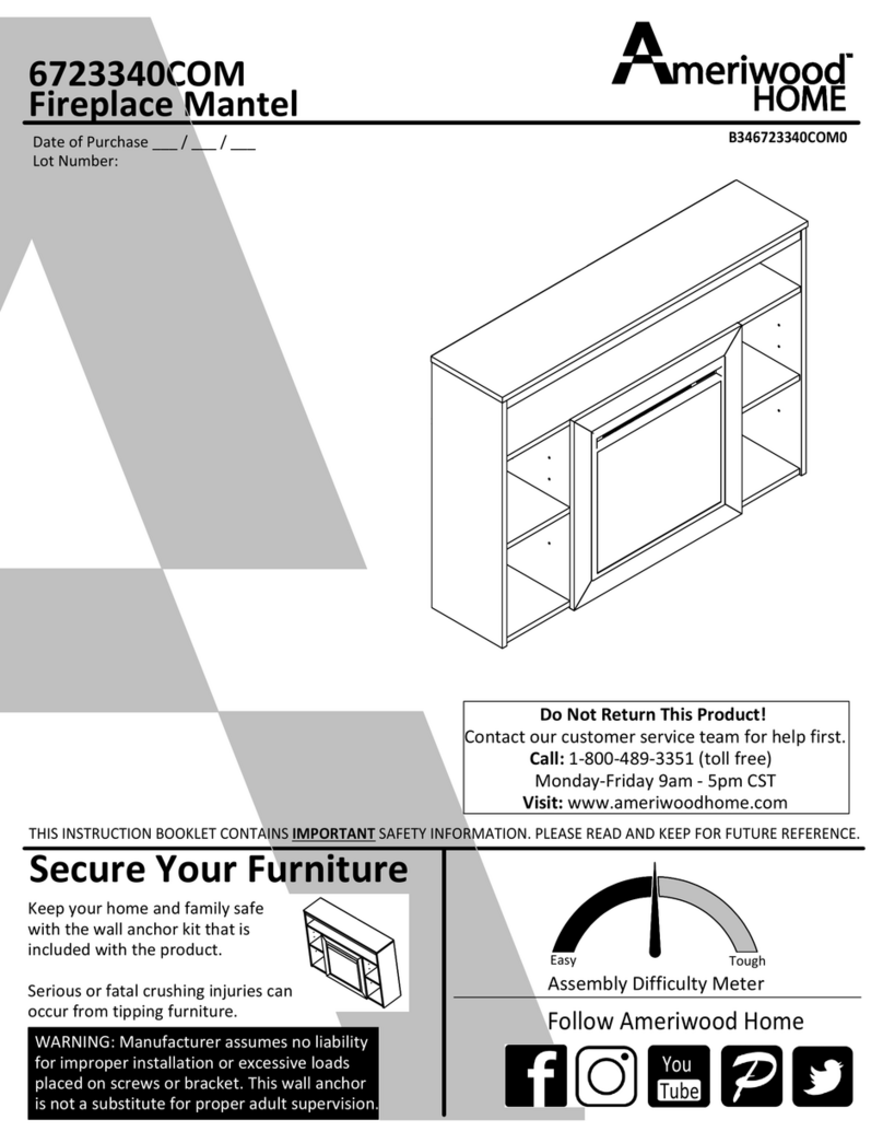 Ameriwood HOME 6723340COM Bedienungsanleitung