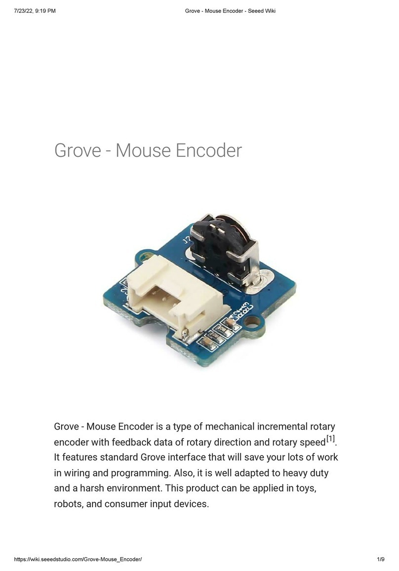 Seeed Grove - Mouse Encoder Bedienungsanleitung