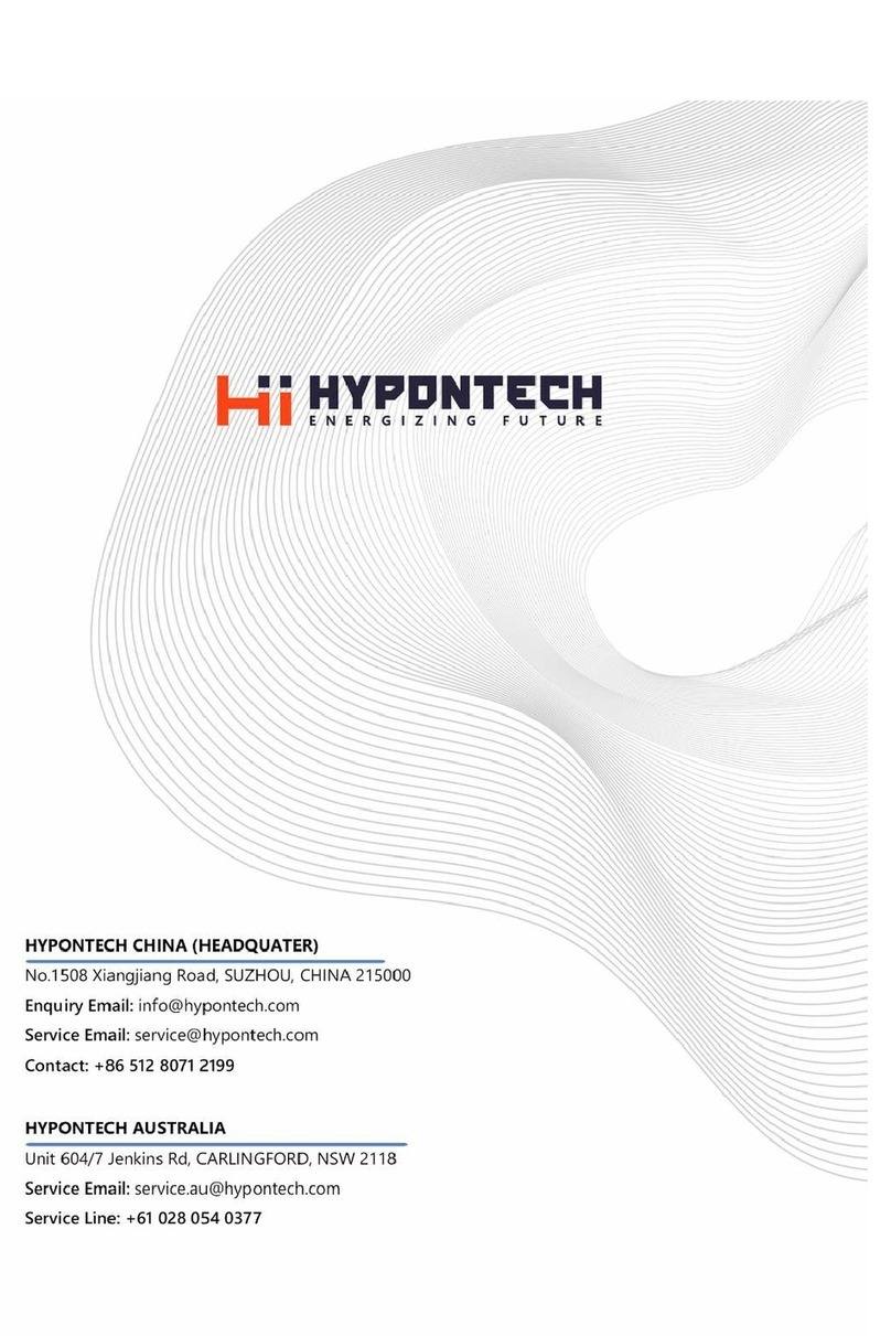 Hypontech HMS-600W Bedienungsanleitung Hypontech HMS-600W Bedienungsanleitung