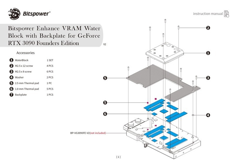 Bitspower BP-EVB3090FE Bedienungsanleitung Bitspower BP-EVB3090FE Bedienungsanleitung