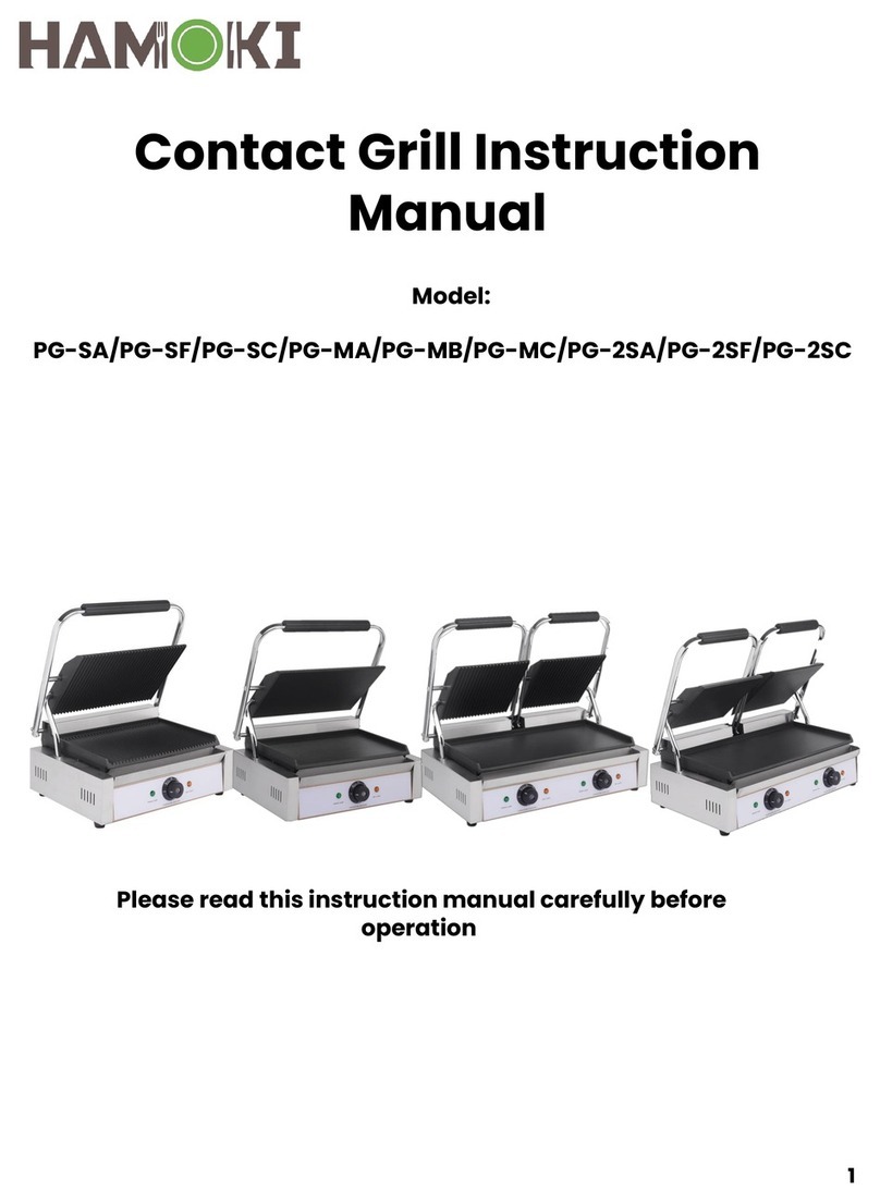 HAMOKI PG-SA Bedienungsanleitung