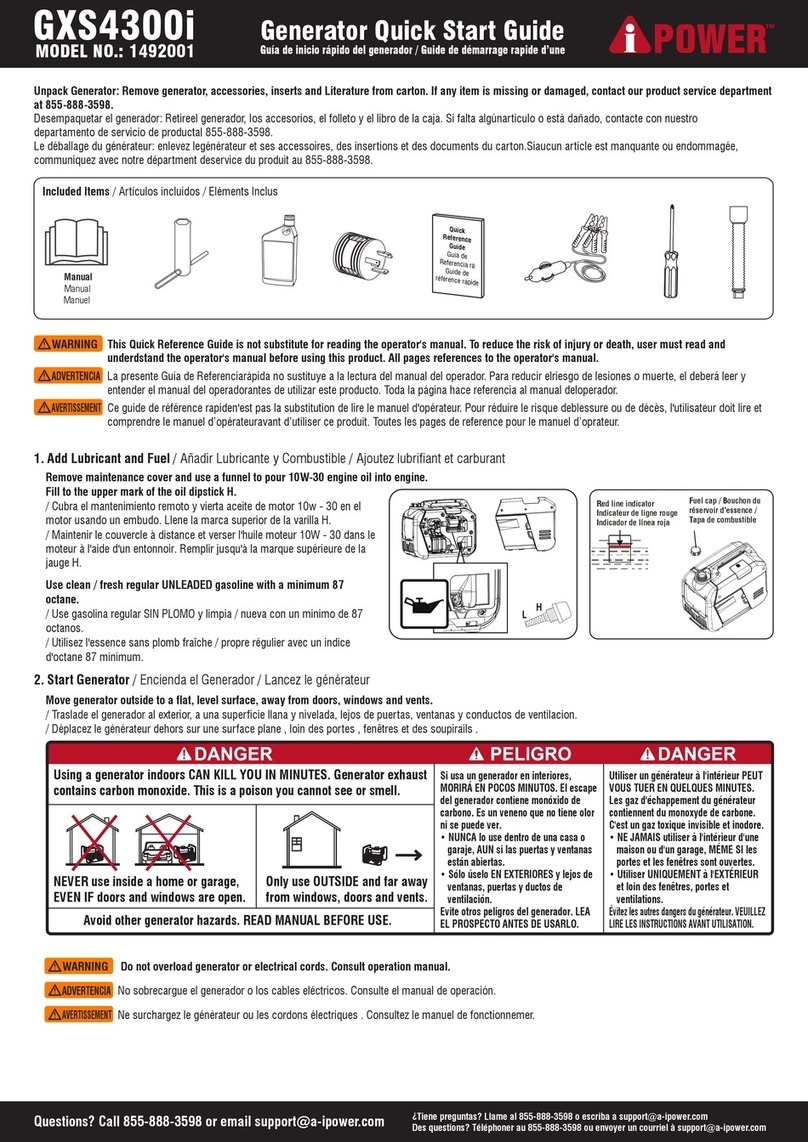 iPower GXS4300i Bedienungsanleitung