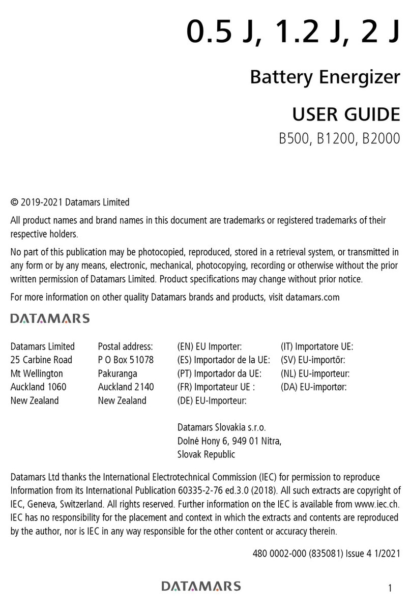 Datamars B500 Bedienungsanleitung