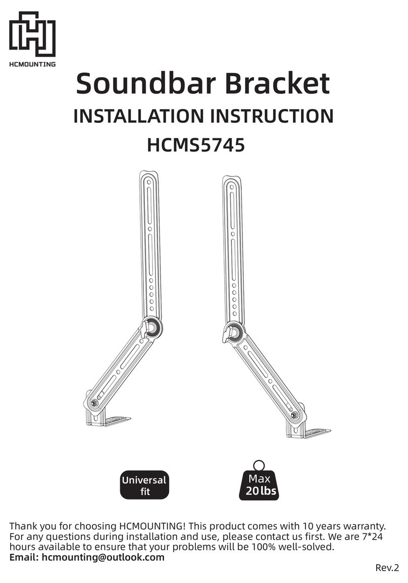 HCMOUNTING HCMS5745 Bedienungsanleitung