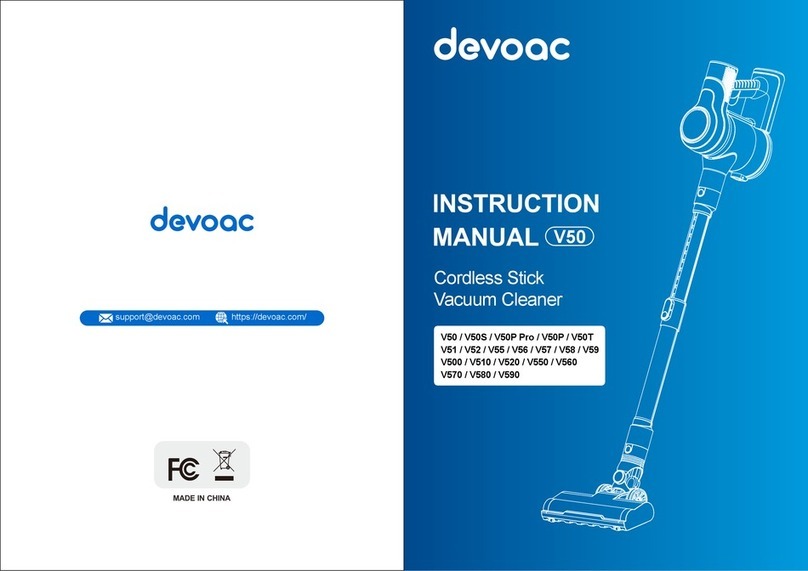 devoac V50 Bedienungsanleitung