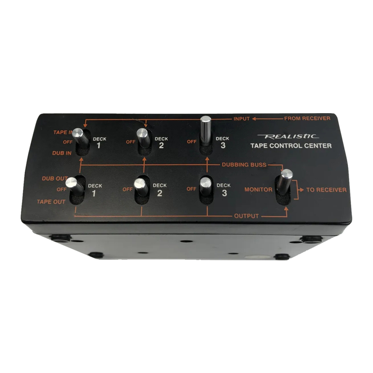 Realistic 42-2105 Bedienungsanleitung