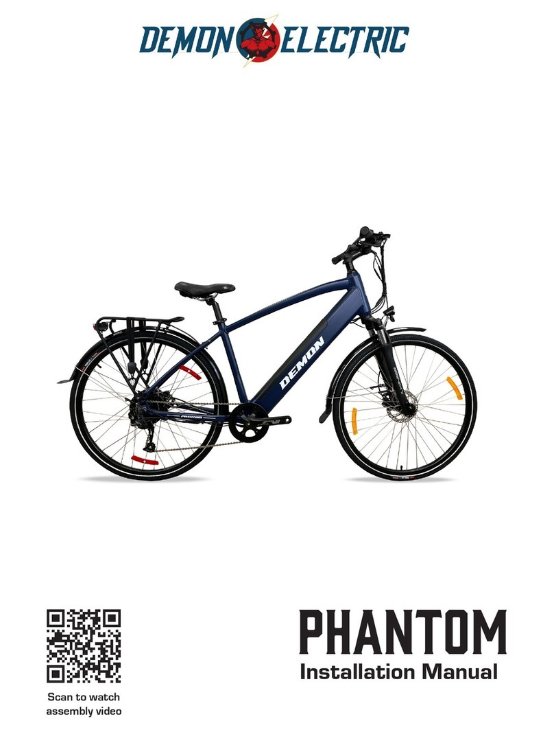 DEMON ELECTRIC PHANTOM Bedienungsanleitung