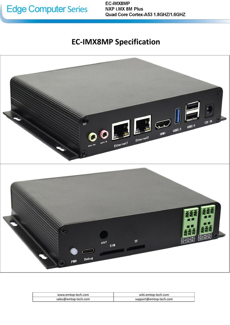 EMTOP Edge Computer Series Bedienungsanleitung