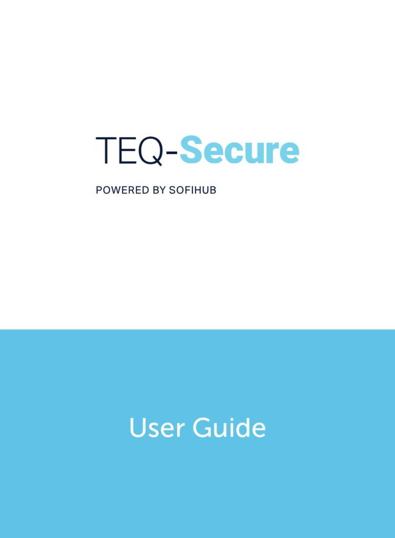 SOFIHUB TEQ-Secure Bedienungsanleitung