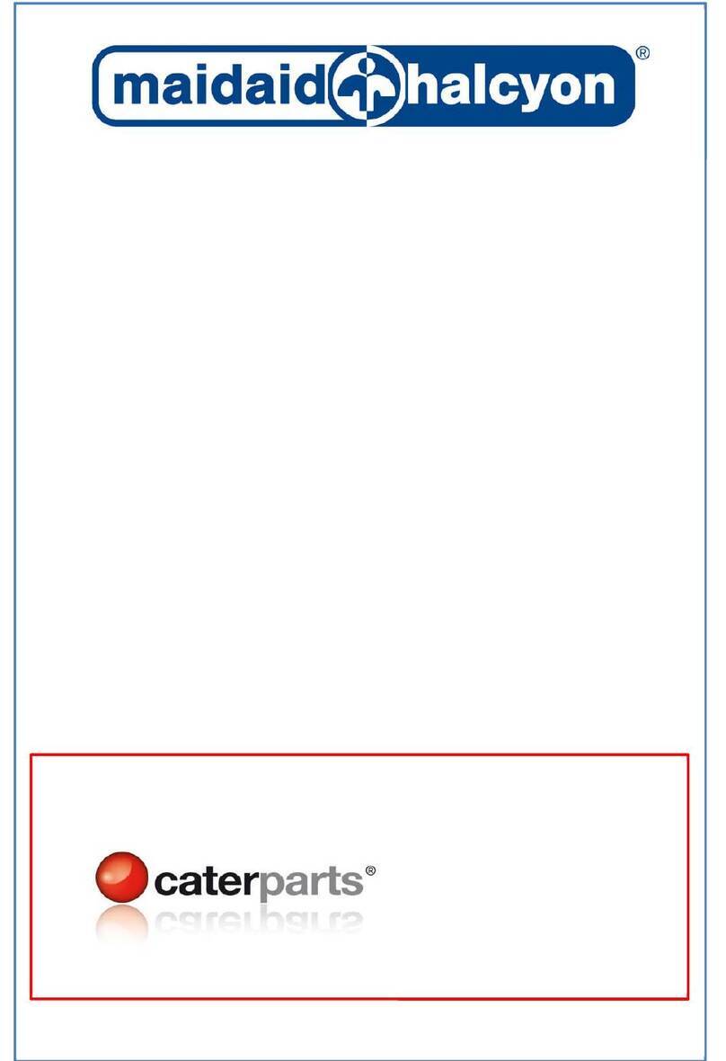 Maidaid Halcyon Evolution 505WS Bedienungsanleitung Maidaid Halcyon Evolution 505WS Bedienungsanleitung