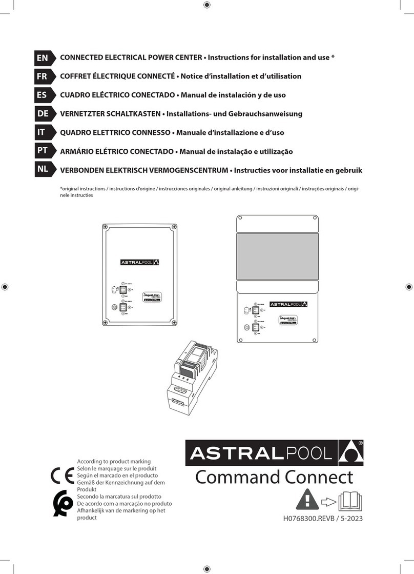Astral Pool Command Connect Compact Bedienungsanleitung