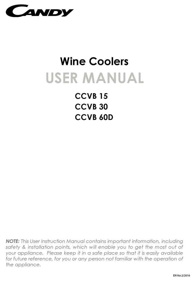 Candy CCVB 15 Bedienungsanleitung