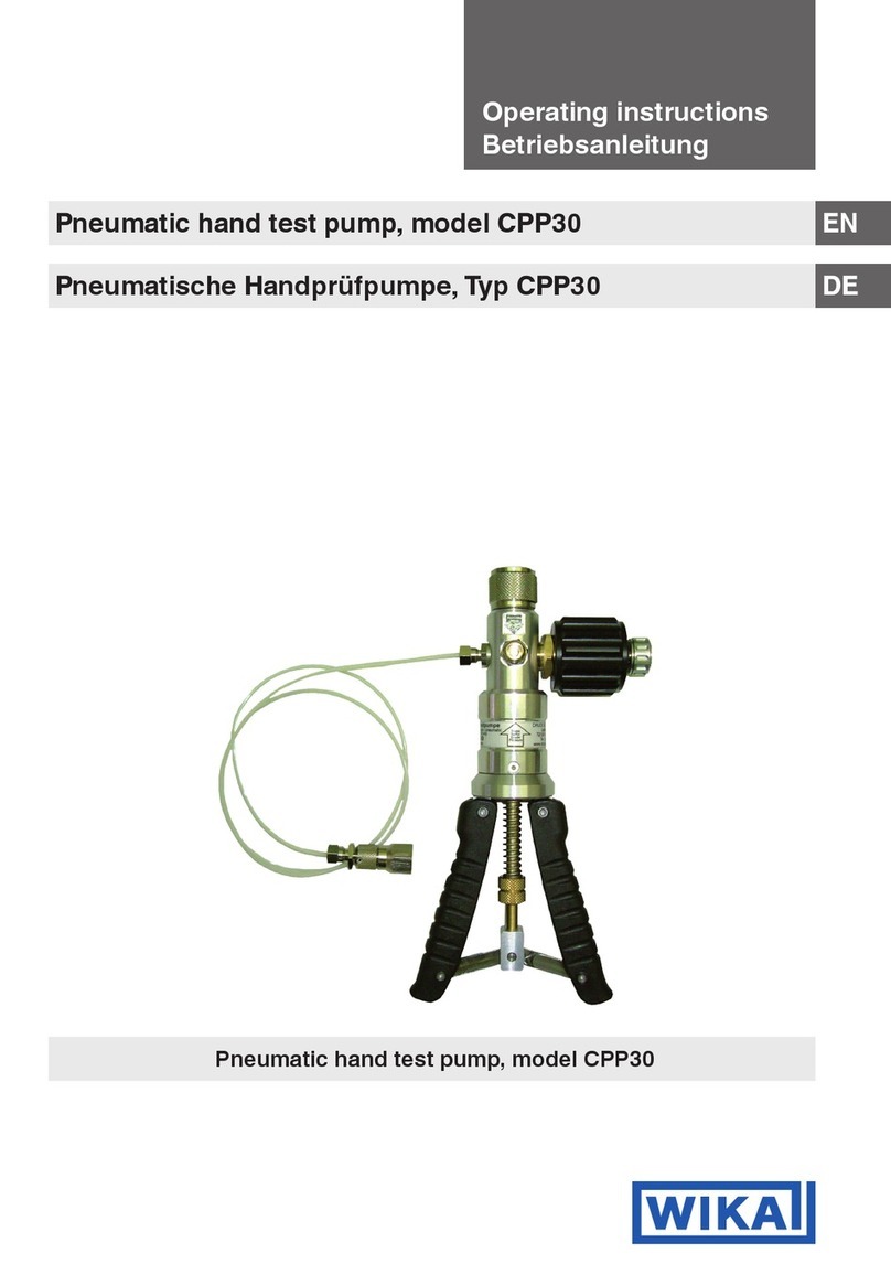 WIKA CPP30 Bedienungsanleitung