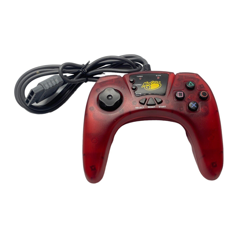 Mad Catz ADVANCED CONTROLLER Bedienungsanleitung