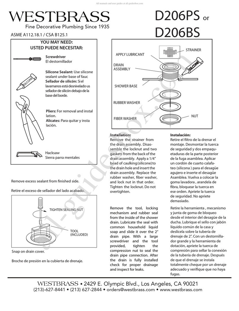 WESTBRASS D206PS Bedienungsanleitung