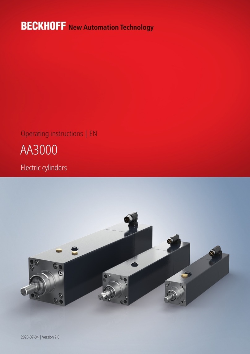 Beckhoff AA3000 Bedienungsanleitung