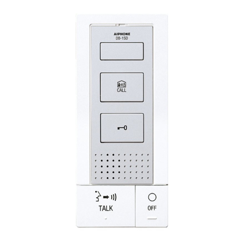Aiphone DB-1SD Betriebsanleitung