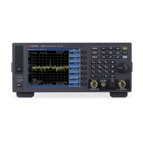 Keysight Technologies N9321C Bedienungsanleitung Keysight Technologies N9321C Bedienungsanleitung