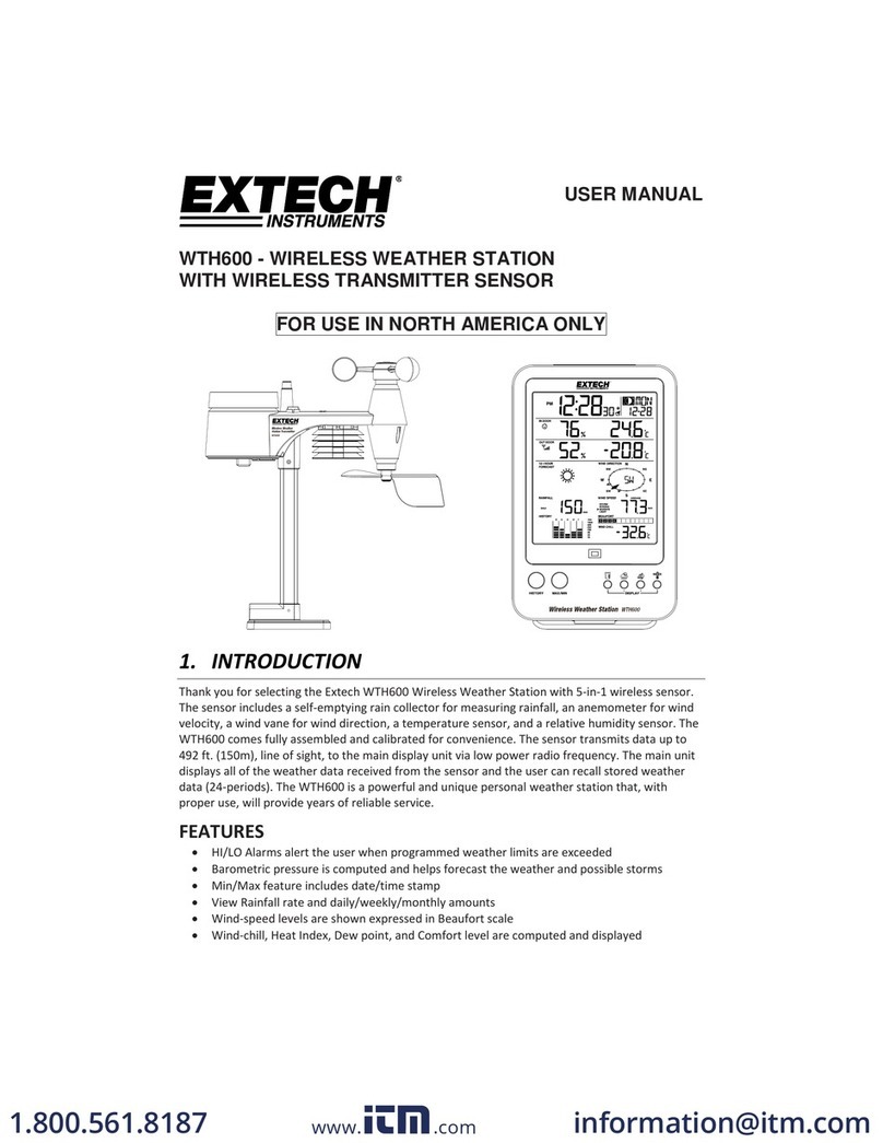 Extech Instruments WTH600-KIT Bedienungsanleitung Extech Instruments WTH600-KIT Bedienungsanleitung