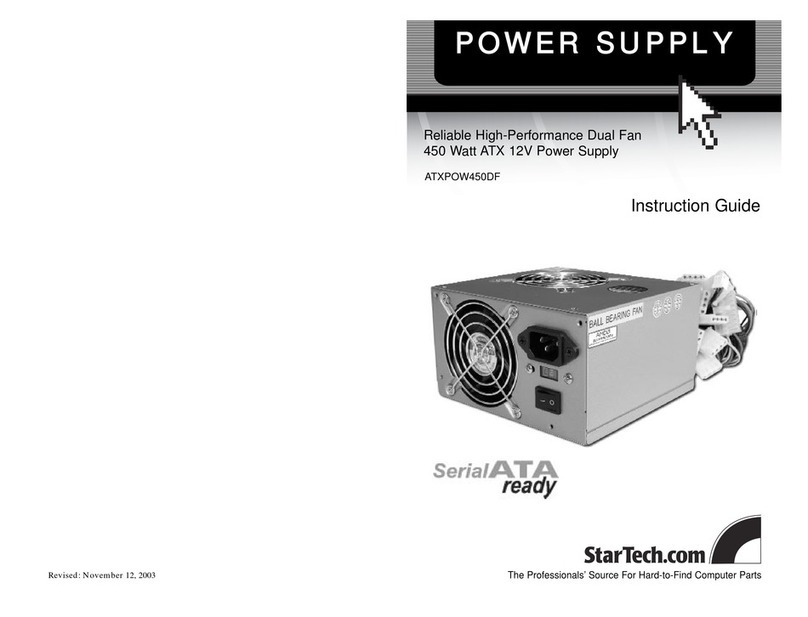 StarTech.com ATXPOW450DF Handbuch
