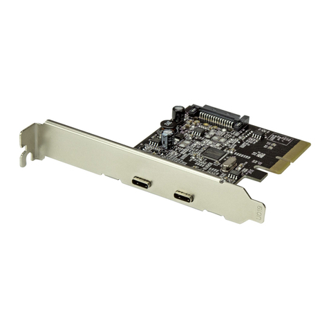 StarTech.com PEXUSB312C2 Bedienungsanleitung