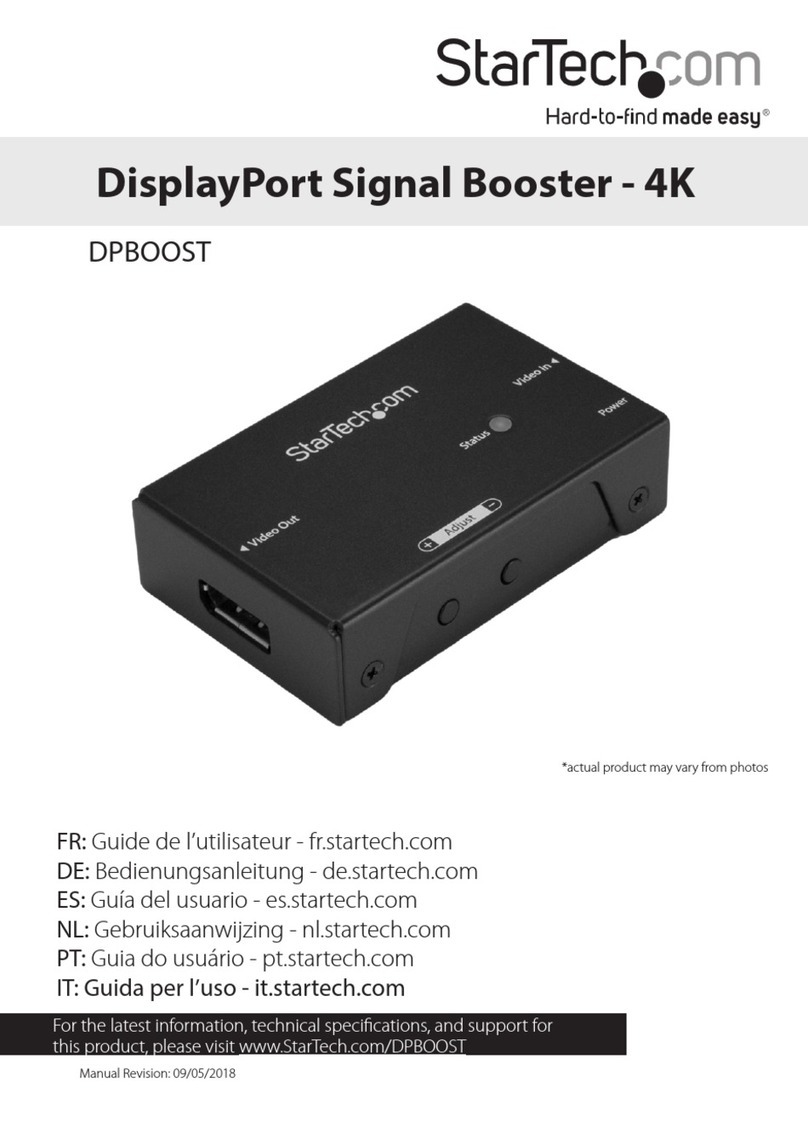 StarTech.com DPBOOST Bedienungsanleitung