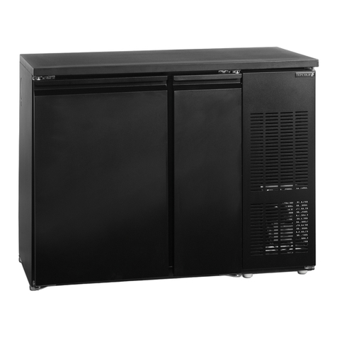 Tefcold CKC8 Bedienungsanleitung Tefcold CKC8 Bedienungsanleitung