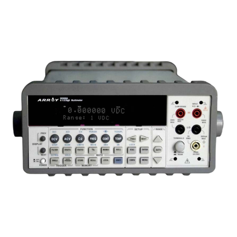 Array electronic M3500A Bedienungsanleitung