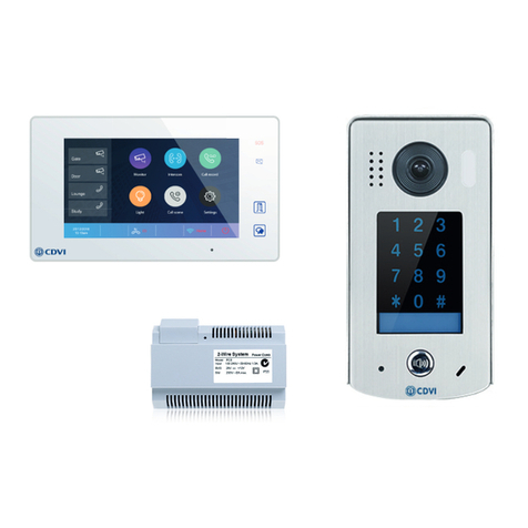 CDVI CDV4796KP-DX Bedienungsanleitung