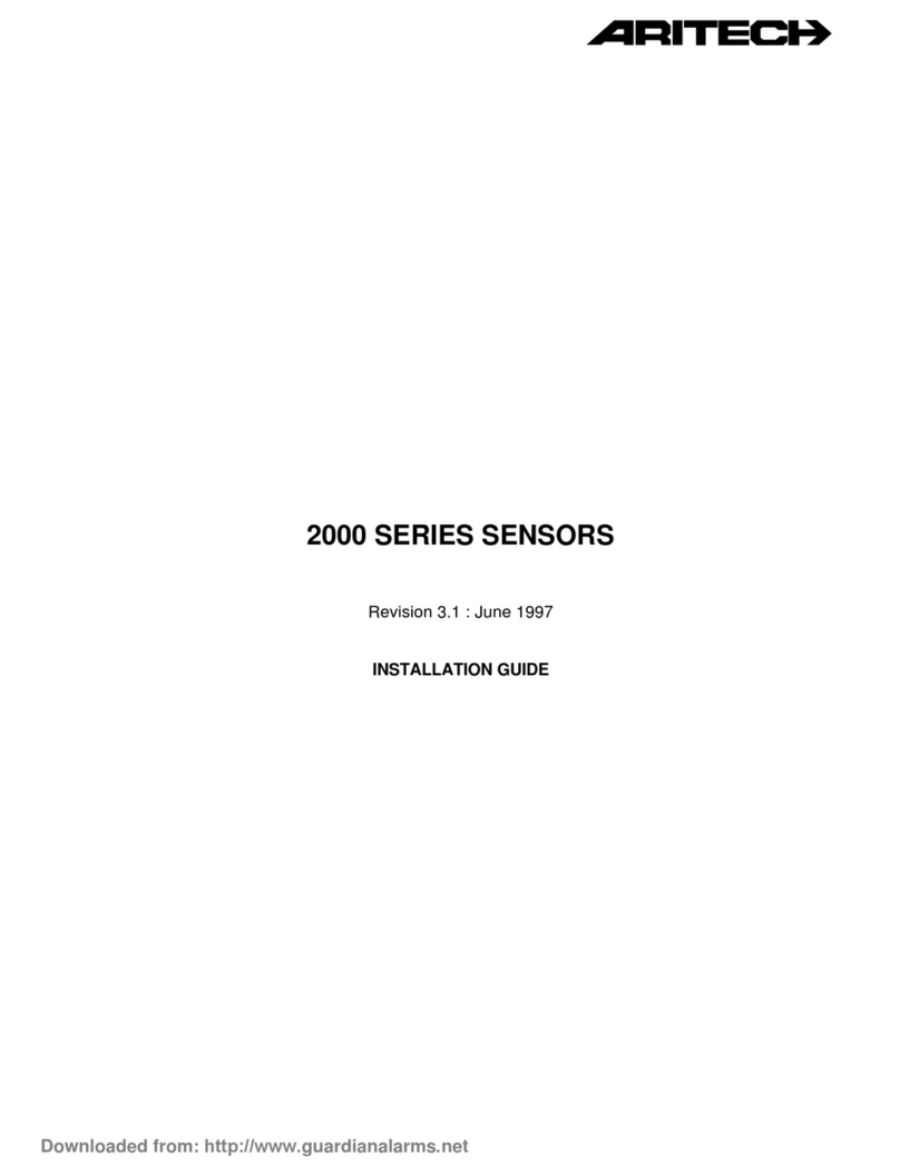 Aritech 2000 Series Bedienungsanleitung Aritech 2000 Series Bedienungsanleitung