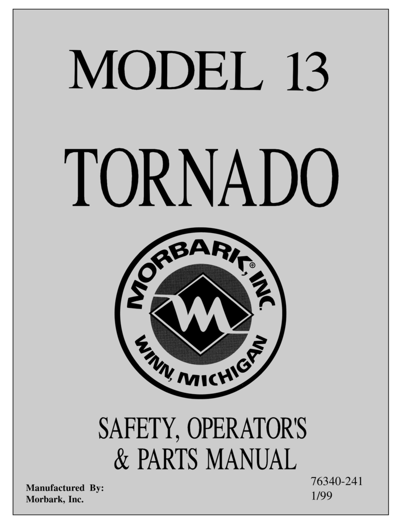 Morbark TORNADO 13 Bedienungsanleitung
