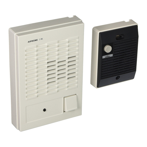 Aiphone CHIME-COM C-123L/A Bedienungsanleitung