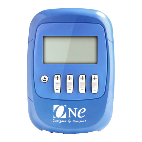 Compex One Bedienungsanleitung Compex One Bedienungsanleitung