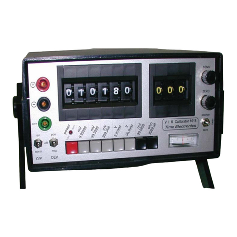 Time Electronics 1018 Bedienungsanleitung