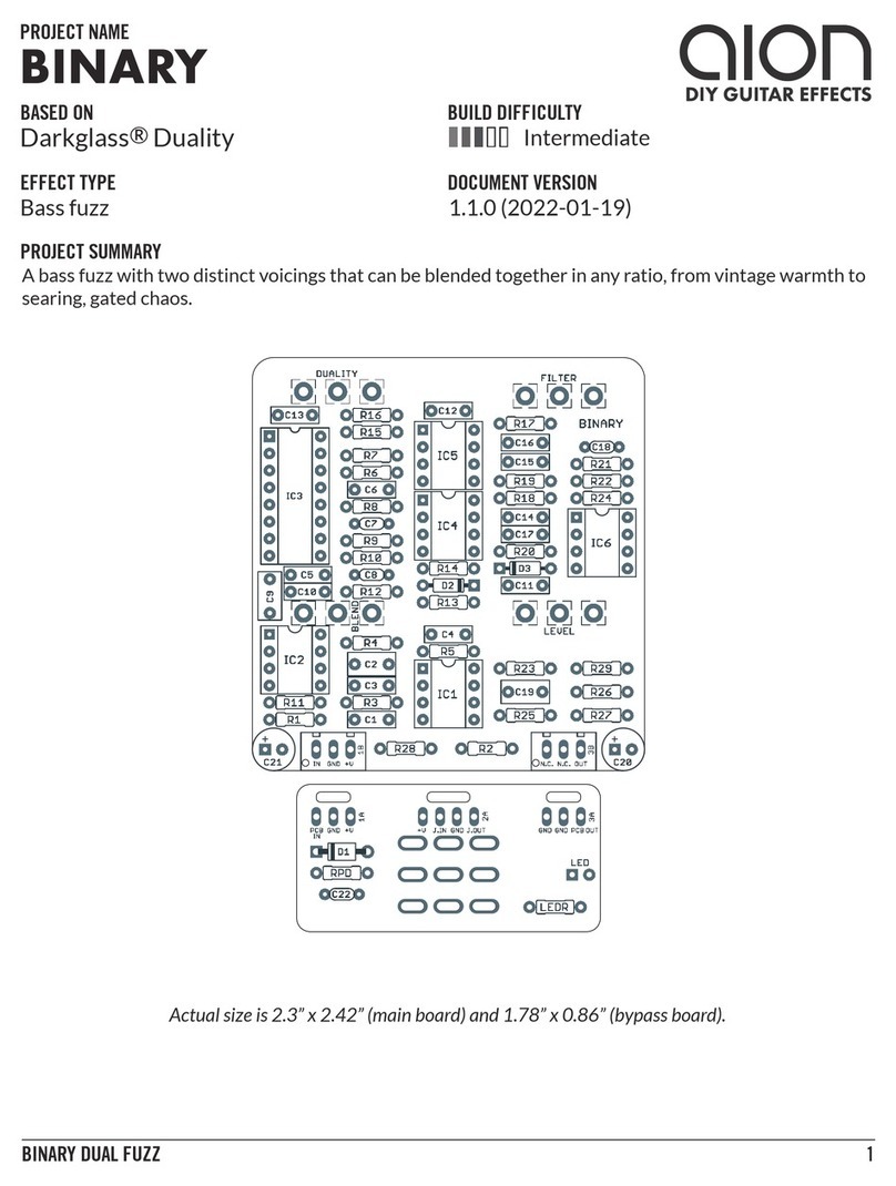 aion BINARY Bedienungsanleitung